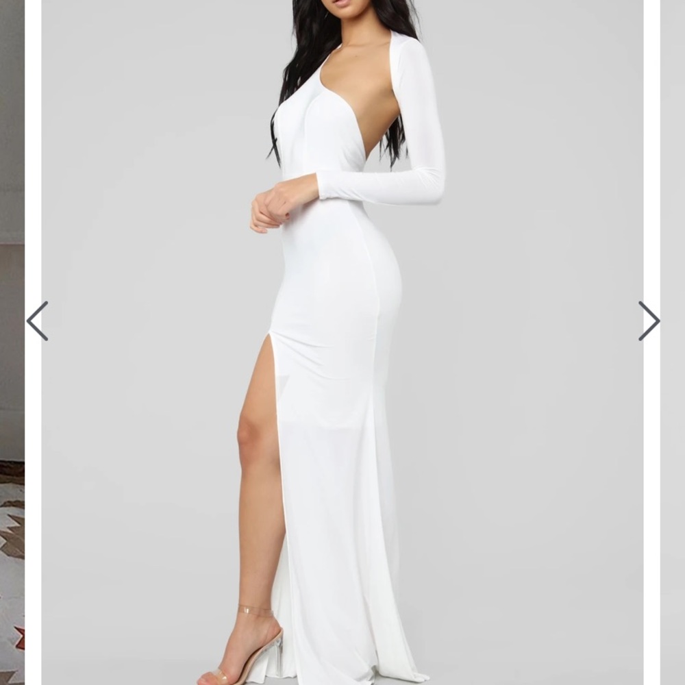 White dress